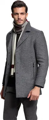 Wholesale Custom Wool Leusire Plaid Pattern Warm Winter Knitted Scarf for Men Wind Proof Ultra Soft