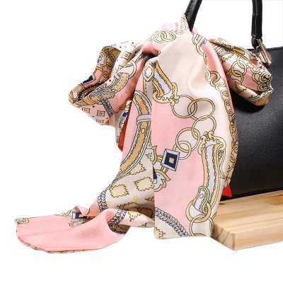 New Design Scarves Digtial Printing Long Silk Scarves for Women