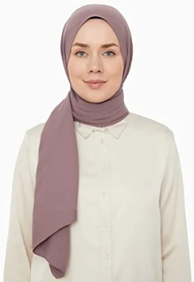 Pink Women&prime;s Long &amp; Wide Shawl Head Neck Scarf