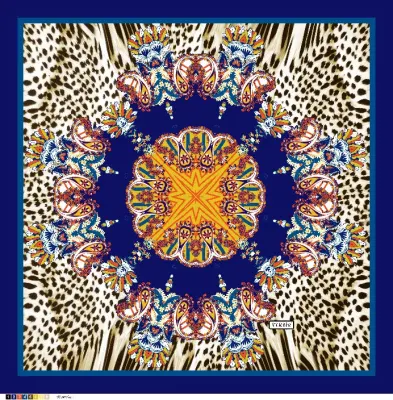 Custom Silk Scarf for Ladies Pringting Online Small Order