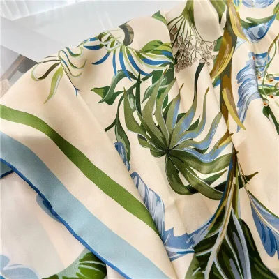 Womens 100% Large Mulberry Silk Scarf