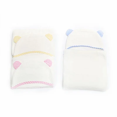 2021 Amazon Wholesale Unique Bath Wrap Hands Free Gauze Hooded Towel for Baby