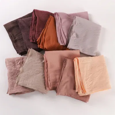 Hot Quality Polyester Long Neck Cotton Bandana Scarf Silk Scarves for Wowen