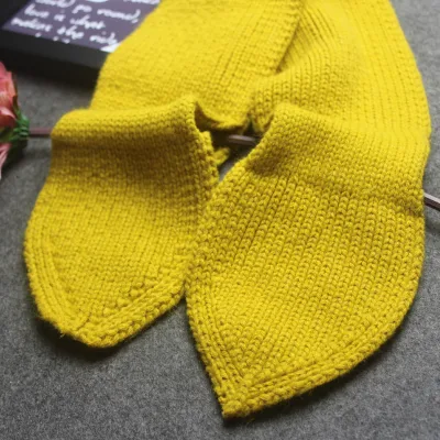 Scarf for Women, Simple Fashion Winter Thick Warm knitted Cotton Scarves