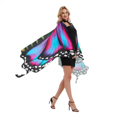 Seasons Adult Monarch Butterfly Cape Wings, Halloween Cape One Size for Women