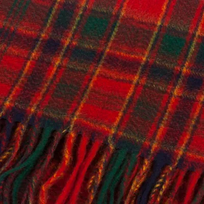 New Arrival Pure Lamb&prime;s Wool Scottish Tartan Check Scarf