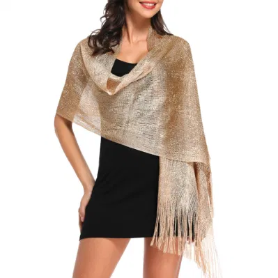 Custom Stylish Ladies Thin Pashmina Shawl Scarf and Wraps
