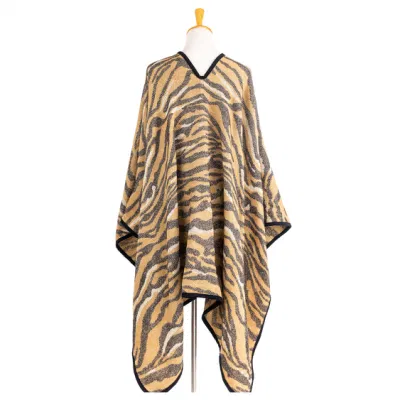 Lady Fashion Outfit Fall Winter Reversible Woven Plus Batwing Classic Block Binding Cozy Wraps Contrast Thick Leganet Cape Shawl Stola Coat Cloak Wrap Poncho