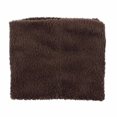Brown Fleece Boys Girls Outdoor Scarf Warm Winter Autumn Children Collar Scarf Neck Warmer Children Scarf 1-6y