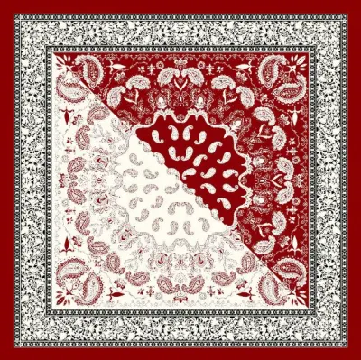 Satin Head Hair Silk Bandana Hair Wrap Neck Scarf for Women Girls
