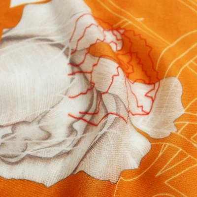 Finest Printed on Demand Merino Wool Scarf for Ladies