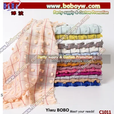 Africal Silk Head Edge Wrap Colorful Pattern Wig Scarf Soft Long Satin Laying Headband Scarves (C1019)