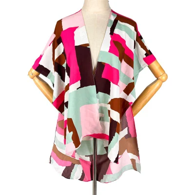 Customized Fashionable Tie-Dye Tudung Long Shawl New Chiffon Sunscreen Scarf for Women