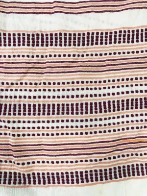 Multi Color 100%Cotton Jacquard Scarf Shawl /Ruana/Poncho/Cape/Wrap