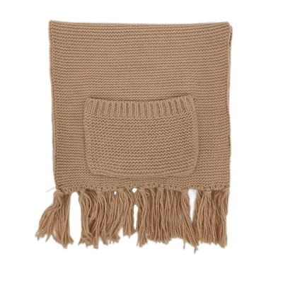 Hot Selling Normal Warm Shawl for Women Men Custom Winter Knitted Acrylic Scarf