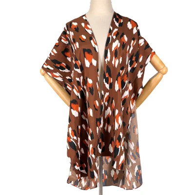 Customized Fashionable Tie-Dye Tudung Long Shawl New Chiffon Sunscreen Scarf for Women