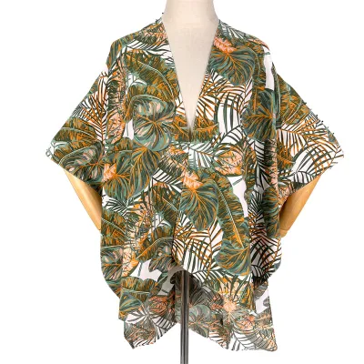 Customized Fashionable Tie-Dye Tudung Long Shawl New Chiffon Sunscreen Scarf for Women