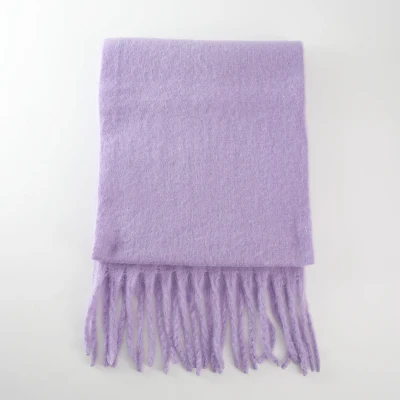 Womens Winter Scarf Cashmere Feel Pashmina Shawl Wraps Soft Warm Blanket Scarves for Women
