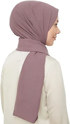 Pink Women&prime;s Long &amp; Wide Shawl Head Neck Scarf
