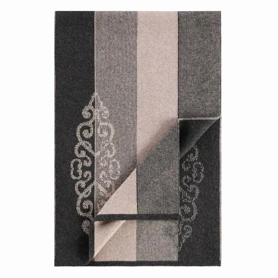 Super Soft Fashion Men Pure Wool Checked Tartan Scarf