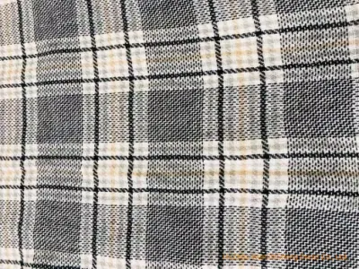 Ladies Fashion Black White Acrylic Checked Acrylic Light Brushed Warm Scarf /Poncho/Ruana/Shawl