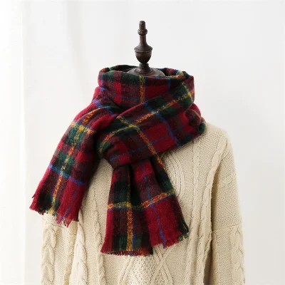 New Autumn and Winter Simple and Versatile Style Cashmere Lady Scarf
