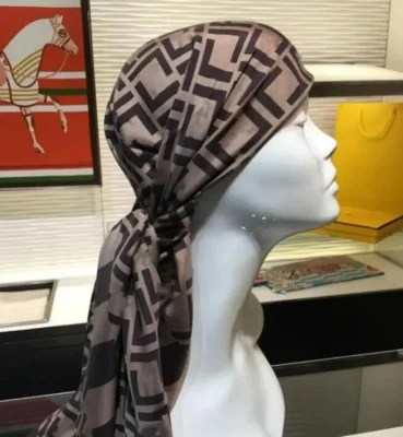 2024 Rayon Blending Vendor Wholesaler Silk Scarf Feminine Painted 90*90cm Lightweight