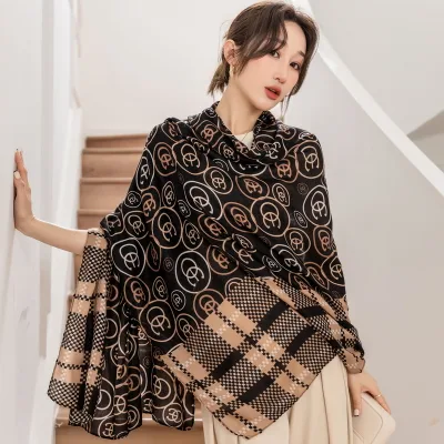 Wholesale Autumn Classic Lightweight Women Scarf