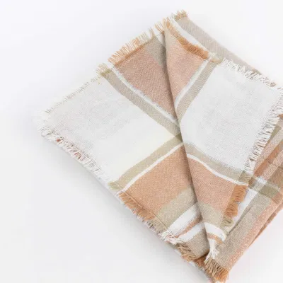 Wholesaler Outerwear Outfit Apparel Accessory Metalic Spring Winter Acrylic Fringe Checks Grid Tartan Pashmina Windowpane Headwear Oversize Lurex Scarf Shawl