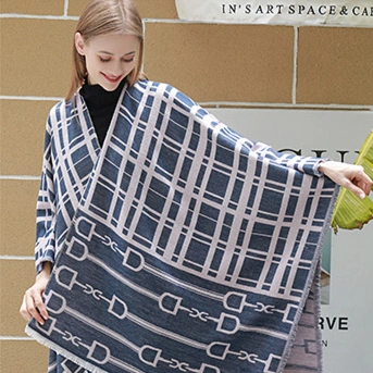 Women Cape Thick Wrap Shawl Fall Winter Wrap Cardigan and Shawl Poncho