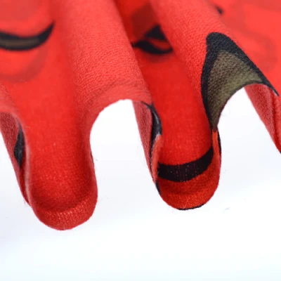 100% Mercerized Wool Flocking Scarf