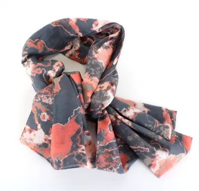 Custom Silk Cotton Scarf