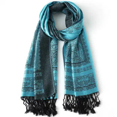 Wholesale Pretty Ladies Spring Fall Paisley Pashmina Shawls and Wraps