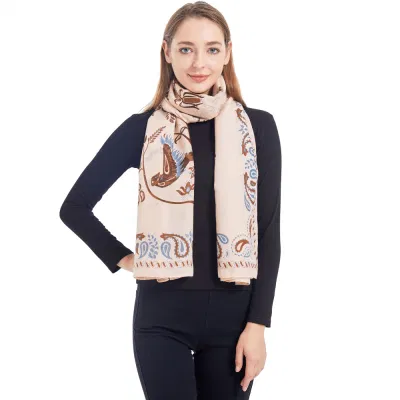 Wholesale Spring Pretty Paisley Elegant Formal Shawls Scarf for Ladies