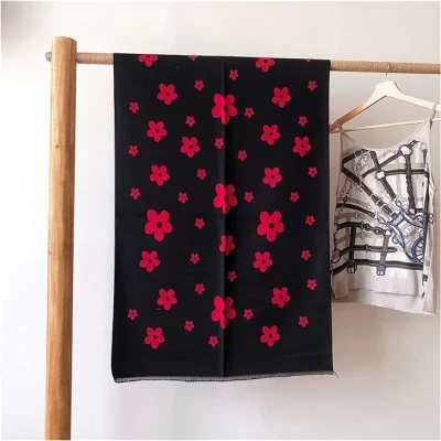 Wool Scarf Female Winter Korean Version of Wild Mother Cashmere Shawl