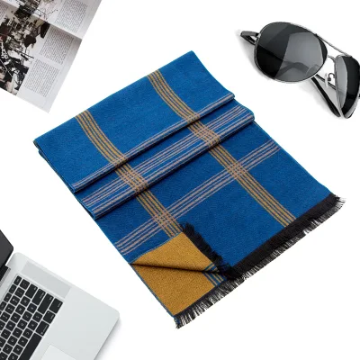 Plaid Men Women Super Long Soft Classic Tartan Checkered Neck Scarves