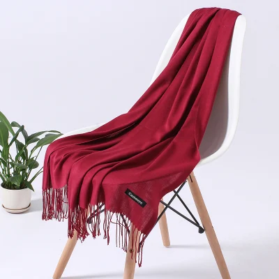 Long Lady Shawls Cashmere Like Pashmina Hijabs Scarves Wraps