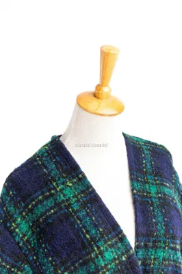 Manufacturer Outfit Fall Winter Lady Plus Batwing Classic Multi Block Tassel Wraps Nova Scottish Plaid Checks Sweater Cape Boat V-Neck Poncho Pallium Cape