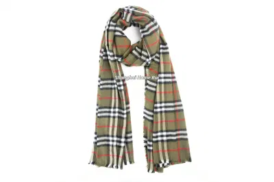 Home Rui Wholesale Outerwear Apparel Accessory Men Winter Warmth Khaki Cashmere Tassel Classic Plaid Grids Checks Windowpane Wraps Stoles Large Blanket Scarf
