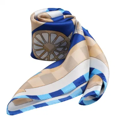 Custom Printing Designer Styles Bandana 70 Cotton 30 Silk Scarves