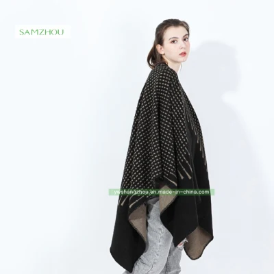 Western National Wind Cape Fashion Scarf Lady Cashmere Shawl Winter