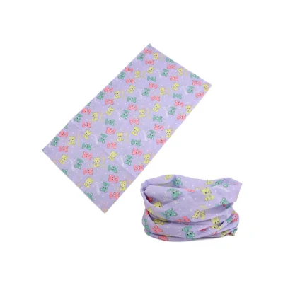 Customized Logo Printed Magic Scarf Multi Function Magic Scarf Seamless Tube Bandana