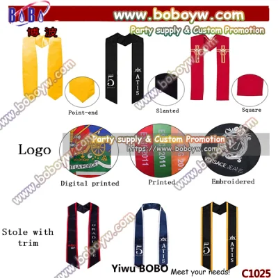  Africal Silk Head Edge Wrap Colorful Pattern Wig Scarf Soft Long Satin Laying Headband Scarves (C1019)
