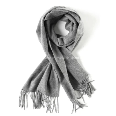 Hot Sale Women&prime;s Men&prime;s Autumn/Winter Cashmere Scarf with Tassel
