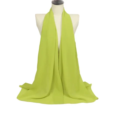 Sunscreen Shawl Scarfs for Women Fashion Lightweight Green Solid Pattern Shawls