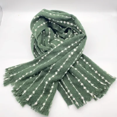 Shawl Hijab Pure Wool Star Pattern Fashion 2021 Muslin Women Hijab Designer Hair Custom Scarfs for Women