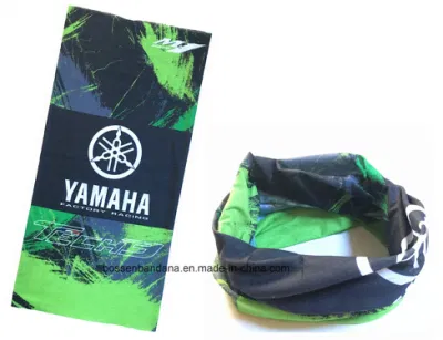 China Factory OEM Produce Custom Logo Print Polyester Microfiber Neck Gaiter Seamless Tubular Bandana Tube Scarf