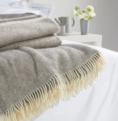 100%Pure Virgin Wool Shawl/ (NMQ-WTB031)