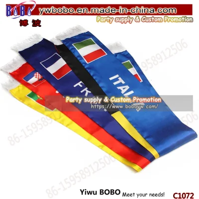 Africal Silk Head Edge Wrap Colorful Pattern Wig Scarf Soft Long Satin Laying Headband Scarves (C1019)
