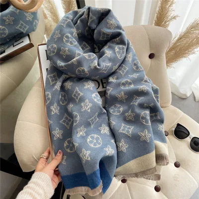 Pashmina Women&prime;s Fall Winter Scarf Blanket Wrap Shawl Stole Warm